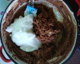 Diós, meggyes, csokis süti recept fázis 3 fotója