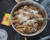 Foto del paso 3 de la receta: Hamburguesas de lentejas, garbanzos y espinaca sin tacc