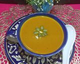 A picture of step 5 of Pumpkin Soup.
