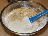 Bizcochuelitos de Avena y Maiz con corazon de manzana