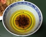 Foto del paso 2 de la receta: Tartar de trucha ahumada, aguacate, kaki, y mozzarella