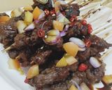 Foto langkah ke 5 dari resep Sate Sapi Kambing Maranggi No Bau Prengus.