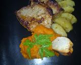 Foto del paso 9 de la receta: Cerdo agridulce y puré de zapallo inglés