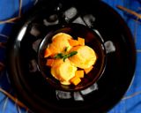 A picture of step 5 of Mango ice cream.