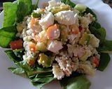 Foto del paso 6 de la receta Ensaladilla de couscus y espinaca