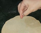 A picture of step 3 of Veg roll tikki.
