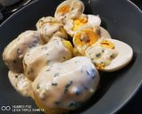 Főtt krumpli 🥔 🥚 metélőhagyma szószal recept fázis 4 fotója