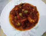 Foto langkah ke 4 dari resep Udang sambal lado pete.