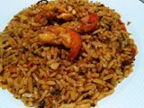 Arroz de langostinos "a mi manera"