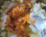 A picture of step 1 of Batata (potato)vada(Holi special).