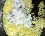 Foto del paso 2 de la receta: Calamares rellenos mar y tierra