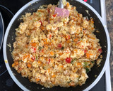 Foto del paso 4 de la receta: Couscous de coliflor con pollo y verduras 🍅🌶🥕