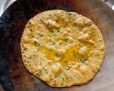 A picture of step 3 of Methi Thepla.