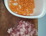 Lencsegulyás recept fázis 1 fotója