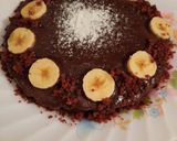A picture of step 7 of Choco bnana cake.