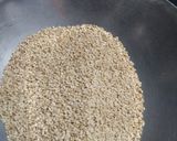 A picture of step 2 of Till Chikki.