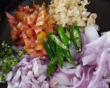 A picture of step 1 of Kerala special kizhi poratta.