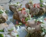 A picture of step 9 of Cajun style smashed potato.