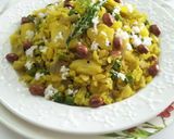 A picture of step 12 of Kaande Matar Pohe (Savory Flattened Rice With Green Peas).