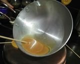 A picture of step 4 of Dalgona Lollipops /Korean Dalgona Candy.