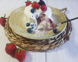 Foto del paso 6 de la receta: Mug cake de frutos rojos