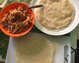 Foto langkah ke 6 dari resep Lumpia isi Ayam Wortel Pedas.