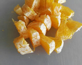 Foto del paso 8 de la receta: Ensalada templada de alubias blancas, espinacas y naranja