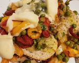 Foto del passaggio 2 della ricetta Bruschetta con mix verdure cotte con la friggitrice aria e taleggio