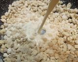 Foto del paso 2 de la receta: Masa de croquetas con pechuga de pollo y harina de arroz - sin gluten ni lactosa