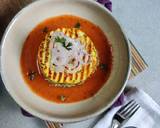 Paneer Steak on spinach rice with makhani gravy recipe step 1 photo
