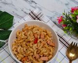Foto langkah ke 3 dari resep Macaroni Aglio Olio.