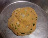 मक्के की वेज रोटी (makke ki veg roti recipe in hindi) रेसिपी चरण 4 फोटो