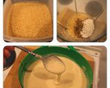 A picture of step 5 of Dahi Bhalay - Pakistani style Fried Lentil Cakes in Sweet Yogurt Sauce.