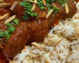 صورة لخطوة 12 من وصفة كفته لحم بالصلصة أو داوود باشا على طريقتي 🍲