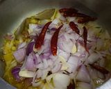 A picture of step 2 of Mutton Curry.