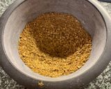 A picture of step 2 of Thai Red Curry Paste(Can be made in a processor too!).