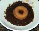 A picture of step 7 of Wheat flour chocolate donuts healthy food for kids.