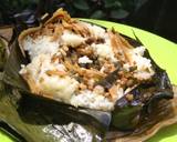 Cara Membuat Nasi Bakar Isi Tempe Manis Pedas 6