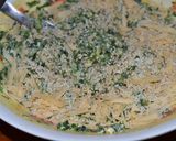 Foto del paso 3 de la receta: Tortilla de espinaca y sésamo