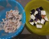 Foto langkah ke 1 dari resep Udang terong pedas🔥 (#GBA6).