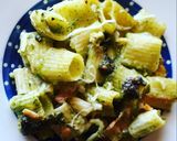 A picture of step 7 of Baked Pasta with Arugula Pesto.