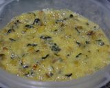 Foto del paso 6 de la receta Tortilla de patatas y espinacas rellena de queso fresco
