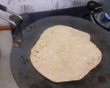 A picture of step 2 of Namak mirchi roti.