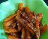 A picture of step 3 of Carrot Pickle.
