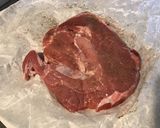 Une image de l'étape 1 de Veau aux morilles et burrata.