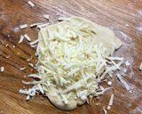 A picture of step 2 of Cheese straws from excess pastry.