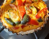 Foto del paso 7 de la receta: Tarta de zapallos y zanahoria con masa integral