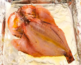 Foto del paso 1 de la receta: Rotja a la espalda con salsa Donostiarra