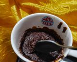 A picture of step 5 of Chocolate mug cake.