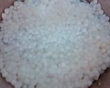 A picture of step 1 of Sabudana Khichdi.